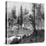 Sawmill, California, 19th Century-Theroud-Stretched Canvas