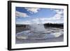 Sawmill Geyser Erupts-Eleanor-Framed Photographic Print