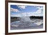 Sawmill Geyser Erupts-Eleanor-Framed Photographic Print