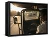 Sawngthaew Tuk-Tuk, Vientiane, Laos, Indochina, Southeast Asia, Asia-Ben Pipe-Framed Stretched Canvas