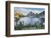 Sawtooth Lake and Mount Regan, Idaho.-Alan Majchrowicz-Framed Photographic Print