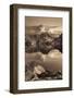 Sawtooth Lake Sepia-Alan Majchrowicz-Framed Photographic Print