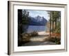 Sawtooth Mountains, ID, Stanley Lake-Mark Gibson-Framed Photographic Print