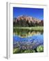 Sawtooth Mountains Reflected in Fourth of July Lake, Idaho, USA-Rob Tilley-Framed Photographic Print