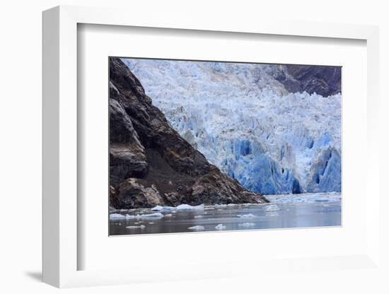 Sawyer Glacier in Tracy Arm Fjord, Alaska, United States of America, North America-Richard Cummins-Framed Photographic Print