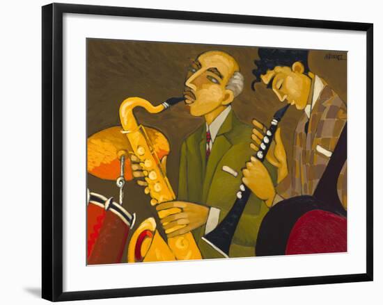 Sax & Clarinet!-Marsha Hammel-Framed Giclee Print