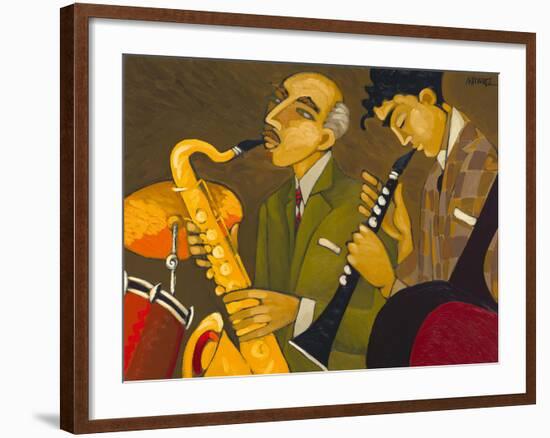 Sax & Clarinet!-Marsha Hammel-Framed Giclee Print