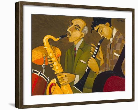 Sax & Clarinet!-Marsha Hammel-Framed Giclee Print