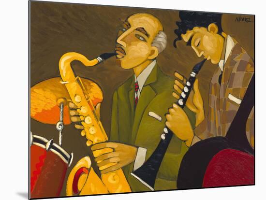 Sax & Clarinet!-Marsha Hammel-Mounted Giclee Print