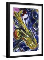 Sax Essence-Gil Mayers-Framed Giclee Print