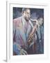 Sax Man-Trevor Waugh-Framed Giclee Print