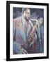 Sax Man-Trevor Waugh-Framed Giclee Print