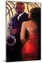 Sax Seduction-Monica Stewart-Mounted Art Print