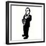 Sax-Josh Byer-Framed Giclee Print