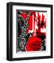 Saxaphone Jazz Festival Poster-null-Framed Art Print