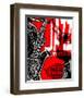 Saxaphone Jazz Festival Poster-null-Framed Art Print