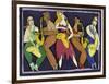 Saxo-Quintet-Leslie Xuereb-Framed Giclee Print