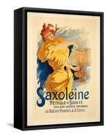 Saxoléine, 1896-Jules Chéret-Framed Stretched Canvas