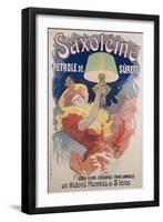 Saxoleine, 1901-Jules Chéret-Framed Giclee Print