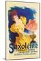 Saxoleine-Jules Chéret-Mounted Art Print