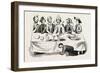 Saxon Banquet from a Ms. in the Cotton Library-null-Framed Giclee Print