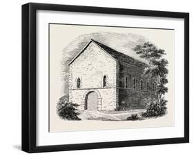 Saxon Chapel at Kingston Where the Kings Were Crowned-null-Framed Giclee Print