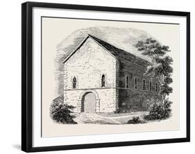 Saxon Chapel at Kingston Where the Kings Were Crowned-null-Framed Giclee Print