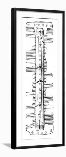 Saxon Comb-null-Framed Premium Giclee Print