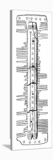 Saxon Comb-null-Stretched Canvas