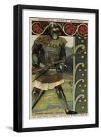 Saxon Infantryman, 14th Century-null-Framed Giclee Print