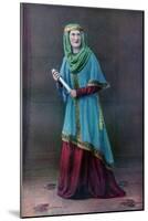 Saxon Lady-null-Mounted Giclee Print