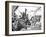 Saxon Raiders-Richard Caton Woodville II-Framed Giclee Print