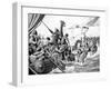 Saxon Raiders-Richard Caton Woodville II-Framed Giclee Print