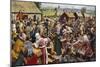 Saxon Village Fair-Mike White-Mounted Giclee Print