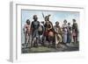 Saxon Warrior-Stefano Bianchetti-Framed Giclee Print