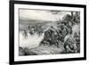 Saxons Ambush Danes-G.F. Scott Elliot-Framed Premium Giclee Print