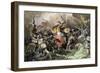 Saxons Defeated by William the Conqueror at the Battle of Hastings, 1066-null-Framed Giclee Print