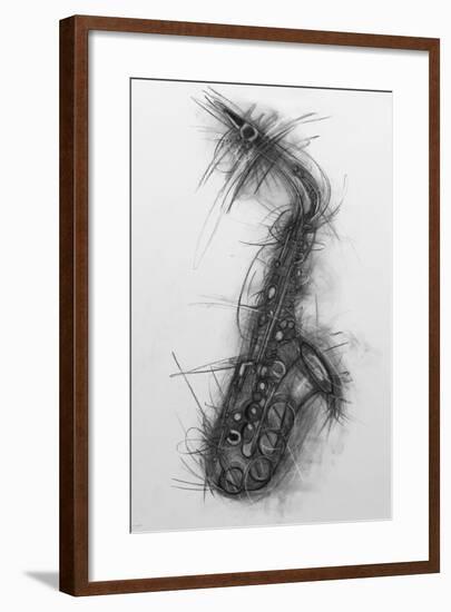 Saxophone 2005-Penny Warden-Framed Giclee Print