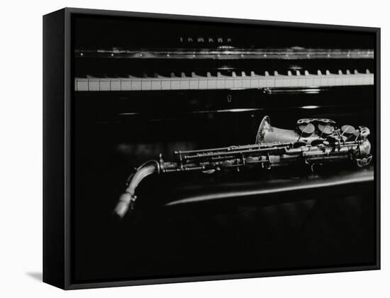 Saxophone and Piano, the Fairway, Welwyn Garden City, Hertfordshire, 7 May 2000-Denis Williams-Framed Stretched Canvas