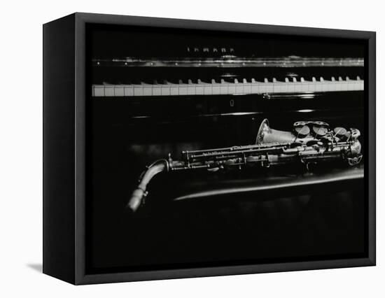 Saxophone and Piano, the Fairway, Welwyn Garden City, Hertfordshire, 7 May 2000-Denis Williams-Framed Stretched Canvas