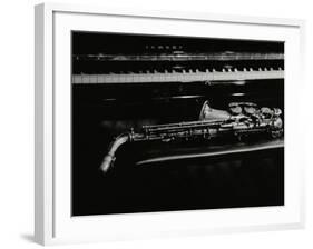 Saxophone and Piano, the Fairway, Welwyn Garden City, Hertfordshire, 7 May 2000-Denis Williams-Framed Photographic Print