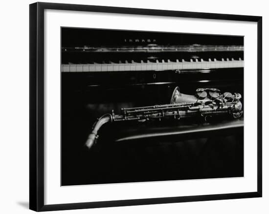 Saxophone and Piano, the Fairway, Welwyn Garden City, Hertfordshire, 7 May 2000-Denis Williams-Framed Photographic Print