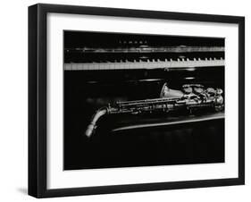 Saxophone and Piano, the Fairway, Welwyn Garden City, Hertfordshire, 7 May 2000-Denis Williams-Framed Photographic Print