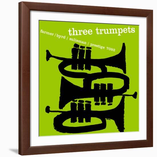 Saxophone Colossus Sonny Rollins (Gold Color Variation)-null-Framed Art Print