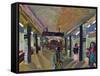 Saxophone in the Subway-Zhang Yong Xu-Framed Stretched Canvas