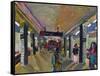 Saxophone in the Subway-Zhang Yong Xu-Framed Stretched Canvas