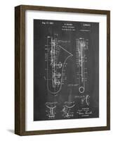 Saxophone Patent-null-Framed Art Print