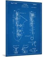 Saxophone Patent-null-Mounted Premium Giclee Print