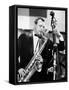 Saxophone Player Jimmy Giuffre at International Jazz Festival February 20, 1960-null-Framed Stretched Canvas