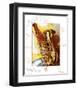 Saxophone-A^^ Cromwell-Framed Art Print